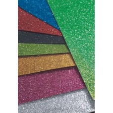 CARTULINA GLITTER x 10u