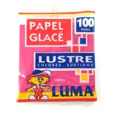 PAPEL GLACE LUSTRE x 100 hj