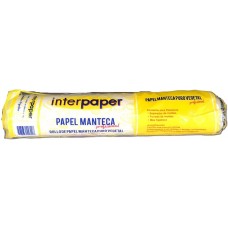 ROLLO MANTECA 38cm INTERPAPER VEGETAL x 1kg