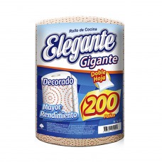 ROLLO COCINA ELEGANTE (920) GIGANTE DECORADO bulto x 12 rollos x 200hj
