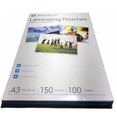 PLASTIFICADO CALIENTE A3 310x440mm BINDERPLUS x 100u