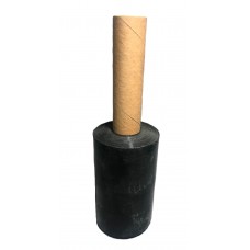 ROLLO FILM STRETCH 12cm NEGRO CON MANGO x bobina