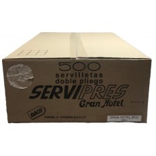 SERVILLETA DACH GRAN HOTEL doble hoja 37x43cm x 500u