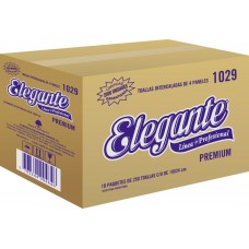TOALLA PAPEL ELEGANTE (1029) simple hoja 19cmx24cm x 2500u