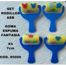 RODILLO.ASB 85000 ESPU.FSIA.4u.7cm.
