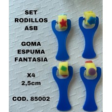 RODILLO.ASB 85002 ESPU.FSIA.4u.2,5cm.