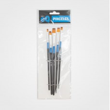 PINCEL EQ 650 FIBRA SINTETICA MIXTA PLANO