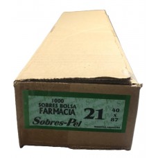 SOBRE FARMACIA Nø21/40x87 x 1000u