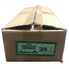 SOBRE FARMACIA Nø25/71x134 x 1000u