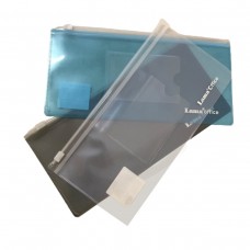 SOBRE PVC ZIPPER CANOPLA CRISTAL