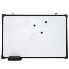 PIZARRA MAGNETICA 30x40cm MARCO METALICO MUNDO PIZARRA
