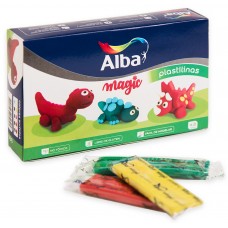 PLASTILINA ALBA SURTIDA 20gr caja x 24u