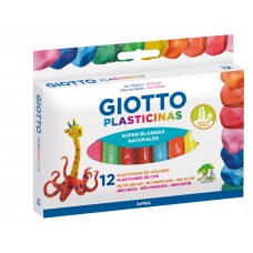 PLASTILINA GIOTTO NATURALES x 12u.
