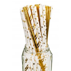 SORBETE PAPEL CBX METALIZADO paquete x 25u