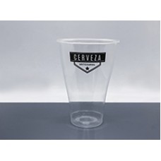 VASO PLASTICO PARA CERVEZA PINTA 500cc IMPRESO x 100u