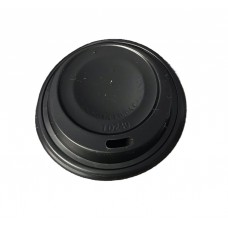 TAPA VASO 240cc (TD240) NEGRO CAPUCHINO x 100u