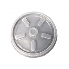TAPA VASO 240cc (TL240) TRANSLUCIDA CON RESPIRADERO x 100u