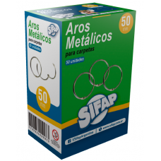 ARO PARA CARPETA SIFAP 50mm x 50u