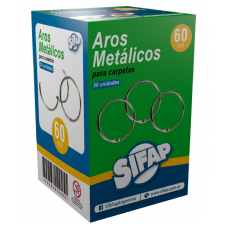 ARO PARA CARPETA SIFAP 60mm x 50u