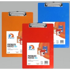PORTA BLOCK A5 ACRILICO CON CLIP EZCO