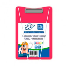 PORTA BLOCK A4 CON ELASTICO SIFAP