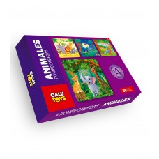 PUZZLE CALU TOYS 66Piez.ANIMALES.