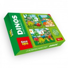 PUZZLE CALU TOYS 79Piez.DINOS.