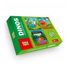 PUZZLE CALU TOYS 66Piez.DINOS.