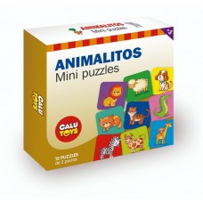MINI PUZZLE CALU TOYS 24Pie.ANIMALITOS.