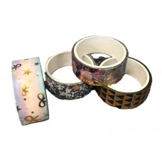 CINTA WASHI TAPE CBX METALIZADO