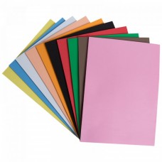 GOMA EVA A4 ADHESIVA COLOR x 10u