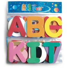 GOMA EVA FORMAS ASB 27 LETRAS COLOR 2mm