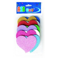 GOMA EVA FORMAS ASB 10 FORMAS BRILLO 2mm