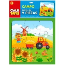 PUZZLE CALU TOYS 09Piez.19x19cm.
