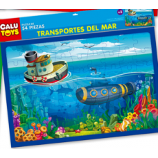 PUZZLE CALU TOYS 54Piez.48x33cm.