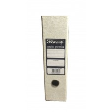 BIBLIORATO A4 GRIS PERLA FIBRACAP