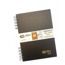 CUA.PLANT.A5 GOLD...300gr.20h.ANILLADO.