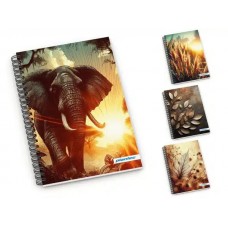 CUADERNO A4 PLANTEC NATURAL TAPA FLEXIBLE LISO 60 hj