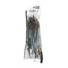 COCODRILO CON BRAZO METAL 12cm x 25u