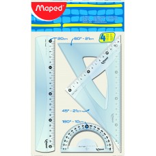 KIT GEOMETRIA MAPED 20cm x 4u