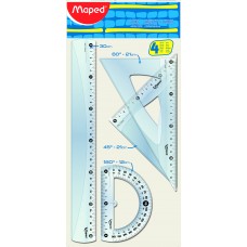 KIT GEOMETRIA MAPED 30cm x 4u