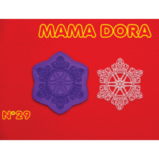 MOLDE SILICONA Nø29 MANDALA x u