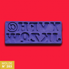 MOLDE SILICONA Nø203 PROFUNDO @Y x u