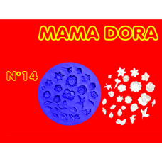 MOLDE SILICONA Nø14 FLOR/MANDALA x u