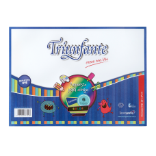 REPUESTO DE DIBUJO Nø6 COLOR 6 hj TRIUNFANTE