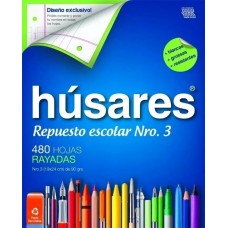 REPUESTO ESCOLAR Nø3 480 hj RAYADO HUSARES