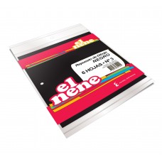 REPUESTO DE DIBUJO Nø3 NEGRO 6 hj EL NENE