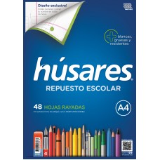 REPUESTO A4 48 hj RAYADO HUSARES