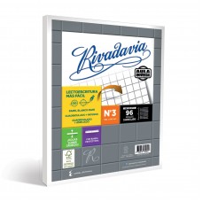 REPUESTO ESCOLAR Nø3 96 hj CUADRICULADO AULA UNIVERSAL RIVADAVIA