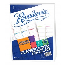 REPUESTO ESCOLAR PLANIFICADOR 50 hj RIVADAVIA